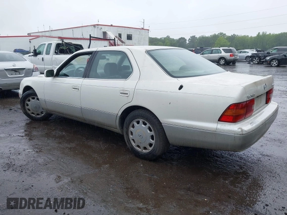 1996 Lexus LS 400 z VIN JT8BH22F2T0059651, wystawiony jako IAAI lot #42518915 z przebiegiem Nie podano mil oraz . Historia ofert i sprzedaży dostępna na DreamBid. Obrazek 3.