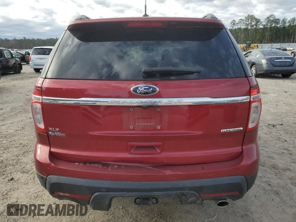 2013 Ford Explorer XLT with VIN 1FM5K7D84DGA57674, listed as a Copart auction lot 88673515 with 95,534 mi miles and Salvage Title. Bid and sale history available at carsss.com. Image 6.