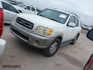 2004 Toyota Sequoia SR5 with VIN 5TDZT34A44S234566, listed as a IAAI auction lot 41594779 with 249,820 mi miles. Bid and sale history available at carsss.com. Image 2.