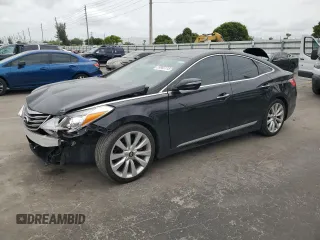 2016 Hyundai Azera Limited with VIN KMHFH4JG9GA550271, listed as a Copart auction lot 59983115 with 40,899 mi miles and Salvage title. Bid and sale history available at DreamBid. Image 1.