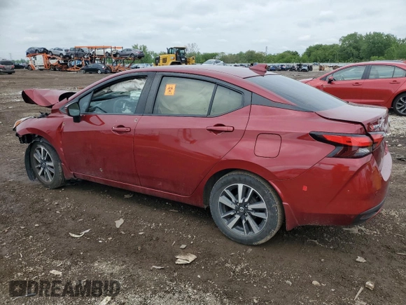 2021 Nissan Versa SV with VIN 3N1CN8EV4ML856575, listed as a Copart auction lot 58821295 with Not provided miles and Salvage title. Bid and sale history available at DreamBid. Image 2.