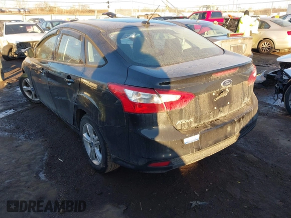 2013 Ford Focus SE with VIN 1FADP3F21DL312717, listed as a IAAI auction lot 41406230 with 97,282 mi miles. Bid and sale history available at carsss.com. Image 3.