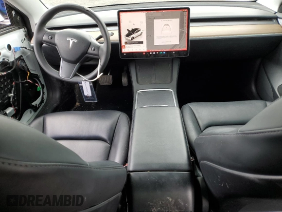 2022 Tesla Model 3 Long Range z VIN 5YJ3E1EB7NF365962, wystawiony jako Copart lot #48601865 z przebiegiem 121 541 mil mil oraz Szkoda całkowita • Salvage title. Historia ofert i sprzedaży dostępna na DreamBid. Obrazek 8.
