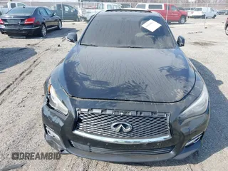 2017 Infiniti Q50 Premium with VIN JN1EV7AR2HM831181, listed as a IAAI auction lot 41804867 with 80,686 mi miles and . Bid and sale history available at DreamBid. Image 12.