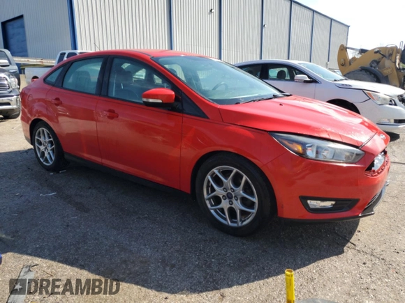 2015 Ford Focus SE with VIN 1FADP3F2XFL336419, listed as a Copart auction lot 52314705 with 105,555 mi miles and Salvage Title. Bid and sale history available at carsss.com. Image 4.