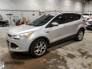 2016 Ford Escape Titanium with VIN 1FMCU0JX2GUB31832, listed as a Copart auction lot 49142115 with 105,400 mi miles and Clean Title. Bid and sale history available at carsss.com. Image 1.