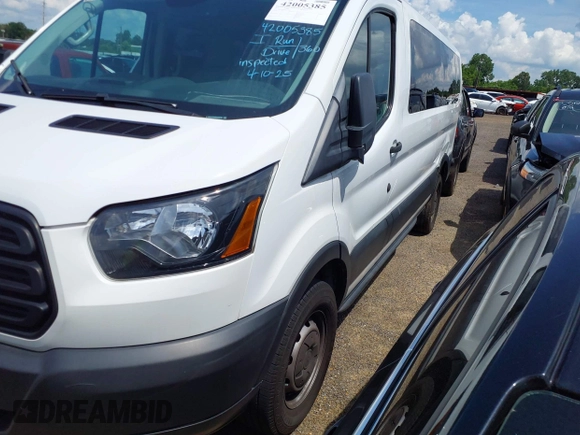 2019 Ford Transit Passenger XL with VIN 1FBZX2ZM8KKA53769, listed as a IAAI auction lot 42005385 with 62,118 mi miles and . Bid and sale history available at DreamBid. Image 17.