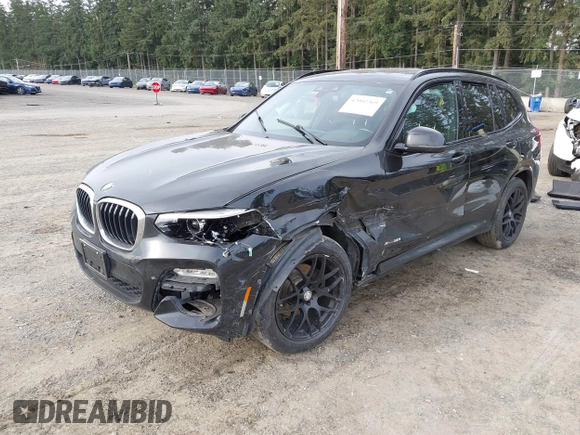 2018 BMW X3 xDrive30i with VIN 5UXTR9C51JLC76980, listed as a IAAI auction lot 42002369 with Not Provided miles and . Bid and sale history available at DreamBid. Image 16.