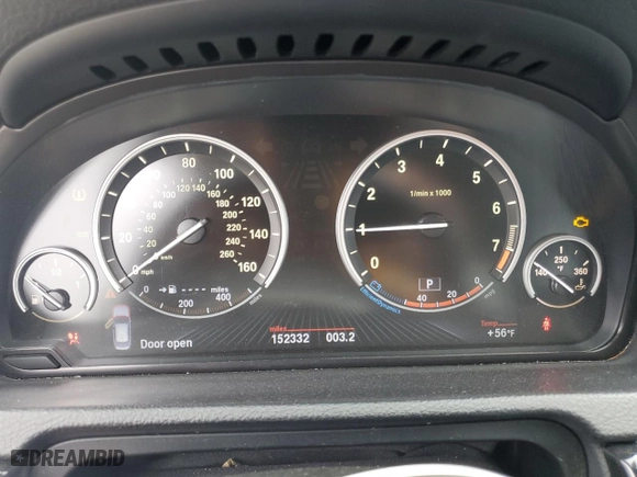 2013 BMW 5 Series Gran Turismo 535i with VIN WBASN2C54DC202564, listed as a Copart auction lot 44390155 with 152,332 mi miles and Clean Title. Bid and sale history available at carsss.com. Image 9.