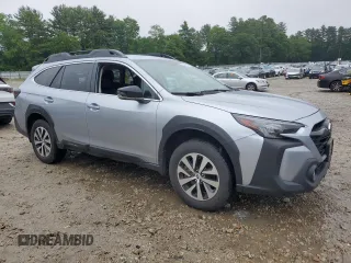 2024 Subaru Outback Premium with VIN 4S4BTADC5R3257771, listed as a Copart auction lot 60492685 with 23,185 mi miles and Salvage title. Bid and sale history available at DreamBid. Image 4.