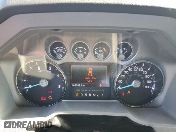 2016 Ford F-250 Lariat z VIN 1FT7W2BT6GEB60509, wystawiony jako Copart lot #46490975 z przebiegiem 162 282 mil mil oraz Szkoda całkowita • Salvage title. Historia ofert i sprzedaży dostępna na DreamBid. Obrazek 9.