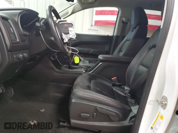 2018 GMC Canyon 4WD SLT with VIN 1GTG6DEN3J1241720, listed as a Copart auction lot 51258595 with 31,969 mi miles and Salvage Title. Bid and sale history available at carsss.com. Image 7.