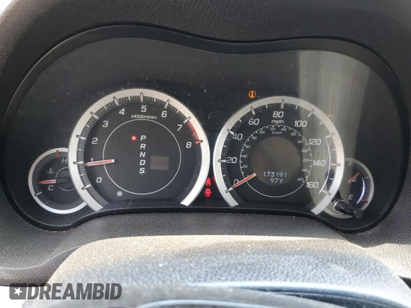 2012 Acura TSX Technology с VIN JH4CW2H61CC000350, выставлен на аукционе Copart как лот 60905104 с пробегом 173 191 миль миль и На запчасти • Non repairable. История ставок и продаж доступна на DreamBid. Изображение 9.