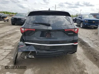 2023 Acura MDX Advance with VIN 5J8YE1H87PL022995, listed as a Copart auction lot 54848415 with 26,776 mi miles and Salvage title. Bid and sale history available at DreamBid. Image 6.