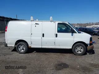 2006 Chevrolet Express Cargo with VIN 1GCFG15XX61261303, listed as a IAAI auction lot 41853813 with 174,363 mi miles and . Bid and sale history available at DreamBid. Image 13.