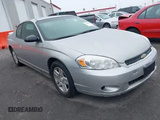 2007 Chevrolet Monte Carlo LT with VIN 2G1WK15K179274692, listed as a IAAI auction lot 41518876 with 200,280 mi miles. Bid and sale history available at carsss.com. Image 1.