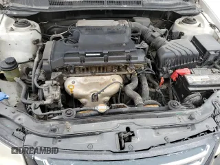 2008 Kia Spectra EX with VIN KNAFE121585499963, listed as a Copart auction lot 77143883 with 153,965 mi miles and Salvage Title. Bid and sale history available at carsss.com. Image 11.