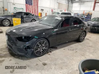 2023 Mercedes-Benz C 43 AMG with VIN W1KAF8HB4PR105840, listed as a Copart auction lot 42127305 with 16,712 mi miles and Salvage Title. Bid and sale history available at DreamBid. Image 1.