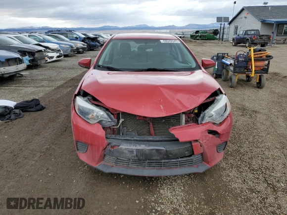 2016 Toyota Corolla L with VIN 2T1BURHE0GC687269, listed as a Copart auction lot 48049545 with 82,084 mi miles and Salvage title. Bid and sale history available at DreamBid. Image 5.