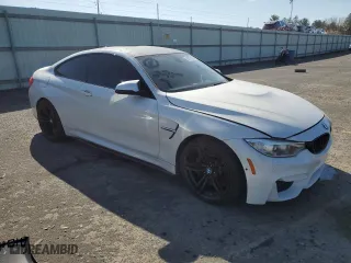 2017 BMW M4 with VIN WBS3R9C51HK709687, listed as a Copart auction lot 53371805 with 68,847 mi miles and Salvage Title. Bid and sale history available at carsss.com. Image 4.