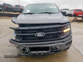 2024 Ford F-150 XLT with VIN 1FTFW3L55RFA14004, listed as a Copart auction lot 45779285 with 14,944 mi miles and Salvage Title. Bid and sale history available at carsss.com. Image 5.