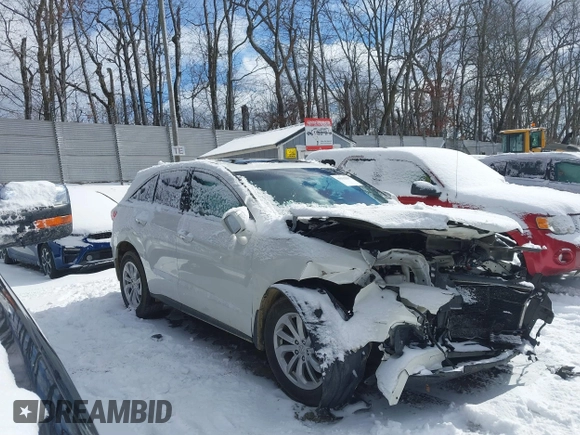 2018 Acura RDX w/Technology Pkg with VIN 5J8TB4H5XJL009580, listed as a IAAI auction lot 41592237 with 1 mi miles. Bid and sale history available at carsss.com. Image 14.