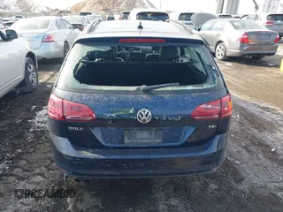 2016 Volkswagen Golf SportWagen TSI S with VIN 3VWC17AUXGM522966, listed as a IAAI auction lot 41406023 with 66,996 mi miles. Bid and sale history available at carsss.com. Image 16.