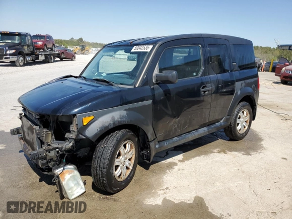 2006 Honda Element EX with VIN 5J6YH28666L000148, listed as a Copart auction lot 50042535 with 155,467 mi miles and Salvage Title. Bid and sale history available at DreamBid. Image 1.