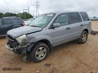 2004 Honda Pilot EX with VIN 2HKYF185X4H579532, listed as a Copart auction lot 52068875 with 216,251 mi miles and Salvage Title. Bid and sale history available at carsss.com. Image 1.