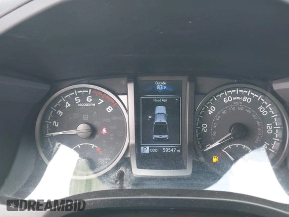 2022 Toyota Tacoma SR with VIN 3TMCZ5AN1NM478457, listed as a IAAI auction lot 42479107 with 59,547 mi miles and . Bid and sale history available at DreamBid. Image 7.