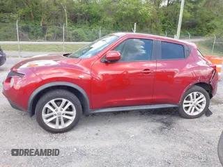 2014 Nissan Juke S with VIN JN8AF5MV7ET484233, listed as a IAAI auction lot 42146327 with 106,477 mi miles and . Bid and sale history available at carsss.com. Image 14.