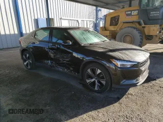 2023 Polestar 2 with VIN YSMEG3KA7PL142187, listed as a Copart auction lot 75898314 with 48,338 mi miles and Salvage Title. Bid and sale history available at carsss.com. Image 4.