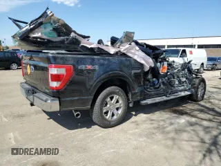 2023 Ford F-150 XL with VIN 1FTEW1EP5PFA21479, listed as a Copart auction lot 51275173 with 0 mi miles and Salvage Title. Bid and sale history available at carsss.com. Image 3.