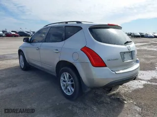 2006 Nissan Murano SL with VIN JN8AZ08W46W504676, listed as a IAAI auction lot 41620169 with 177,434 mi miles. Bid and sale history available at carsss.com. Image 3.