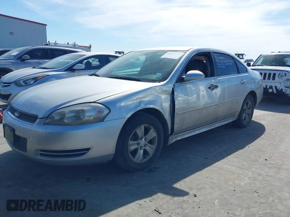 2014 Chevrolet Impala LS with VIN 2G1WA5E38E1121693, listed as a IAAI auction lot 41814213 with 129,255 mi miles and . Bid and sale history available at DreamBid. Image 2.
