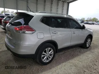 2014 Nissan Rogue SV with VIN 5N1AT2MT6EC759183, listed as a Copart auction lot 52629215 with 172,010 mi miles and Salvage Title. Bid and sale history available at DreamBid. Image 3.