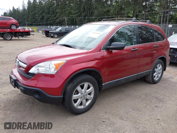 2007 Honda CR-V EX with VIN JHLRE38557C001330, listed as a IAAI auction lot 42136936 with 251,223 mi miles and . Bid and sale history available at carsss.com. Image 2.