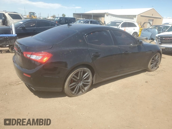2016 Maserati Ghibli S z VIN ZAM57RSA6G1173551, wystawiony jako Copart lot #61822555 z przebiegiem 90 063 mil mil oraz Czysty tytuł • Clean title. Historia ofert i sprzedaży dostępna na DreamBid. Obrazek 3.