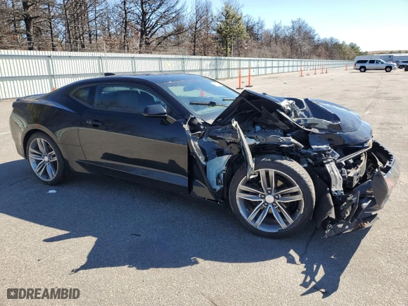 2017 Chevrolet Camaro 2LT with VIN 1G1FD1RS3H0122137, listed as a Copart auction lot 50098175 with 0 mi miles and Salvage Title. Bid and sale history available at carsss.com. Image 4.
