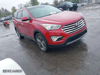 2013 Hyundai Santa Fe Limited with VIN KM8SR4HFXDU016778, listed as a IAAI auction lot 42029308 with 98,456 mi miles. Bid and sale history available at carsss.com. Image 1.