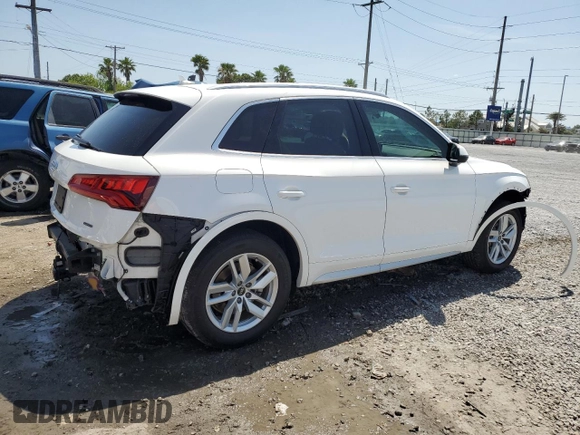 2020 Audi Q5 Premium with VIN WA1ANAFY9L2119029, listed as a Copart auction lot 54489685 with 64,031 mi miles and Non Repairable. Bid and sale history available at carsss.com. Image 3.