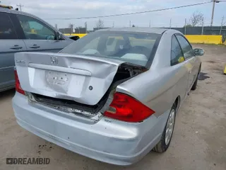 2001 Honda Civic EX with VIN 1HGEM22921L010676, listed as a IAAI auction lot 41458246 with 206,708 mi miles. Bid and sale history available at carsss.com. Image 4.