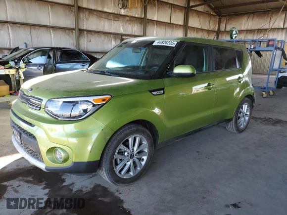2018 Kia Soul + with VIN KNDJP3A59J7891071, listed as a Copart auction lot 42732315 with 86,567 mi miles and Salvage Title. Bid and sale history available at carsss.com. Image 1.