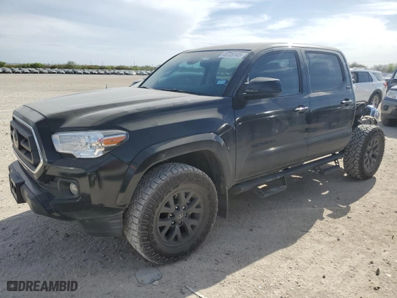 2023 Toyota Tacoma 2WD SR5 with VIN 3TMAZ5CN2PM218592, listed as a Copart auction lot 48739145 with 17,746 mi miles and Salvage Title. Bid and sale history available at carsss.com. Image 1.