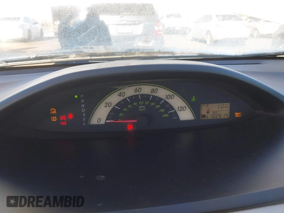 2008 Toyota Yaris with VIN JTDBT923581205640, listed as a IAAI auction lot 41636353 with 102,614 mi miles. Bid and sale history available at carsss.com. Image 7.