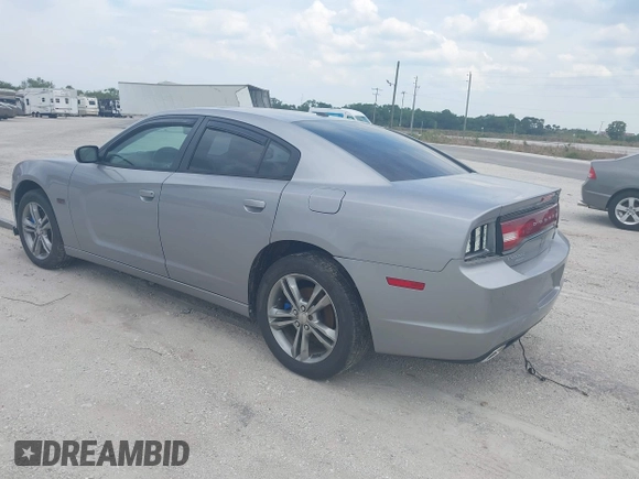 2014 Dodge Charger RT Plus with VIN 2C3CDXDT7EH159703, listed as a IAAI auction lot 41763606 with 132,333 mi miles. Bid and sale history available at carsss.com. Image 3.