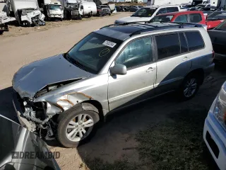 2006 Toyota Highlander Hybrid with VIN JTEDW21A660001614, listed as a Copart auction lot 71532244 with 302,466 mi miles and Salvage Title. Bid and sale history available at carsss.com. Image 1.