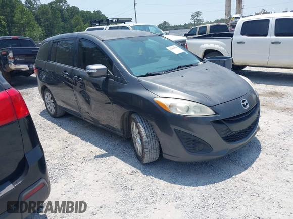 2015 Mazda 5 Sport with VIN JM1CW2BL7F0183114, listed as a IAAI auction lot 42409805 with 174,606 mi miles and . Bid and sale history available at DreamBid. Image 1.