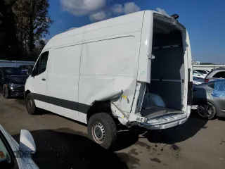 2021 Mercedes-Benz Sprinter Cargo with VIN W1Y4EBHY3MT057270, listed as a Copart auction lot 74331543 with 24,446 mi miles and . Bid and sale history available at carsss.com. Image 2.