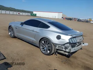 2015 Ford Mustang GT with VIN 1FA6P8CF2F5318921, listed as a IAAI auction lot 42107323 with 61,176 mi miles and . Bid and sale history available at carsss.com. Image 3.